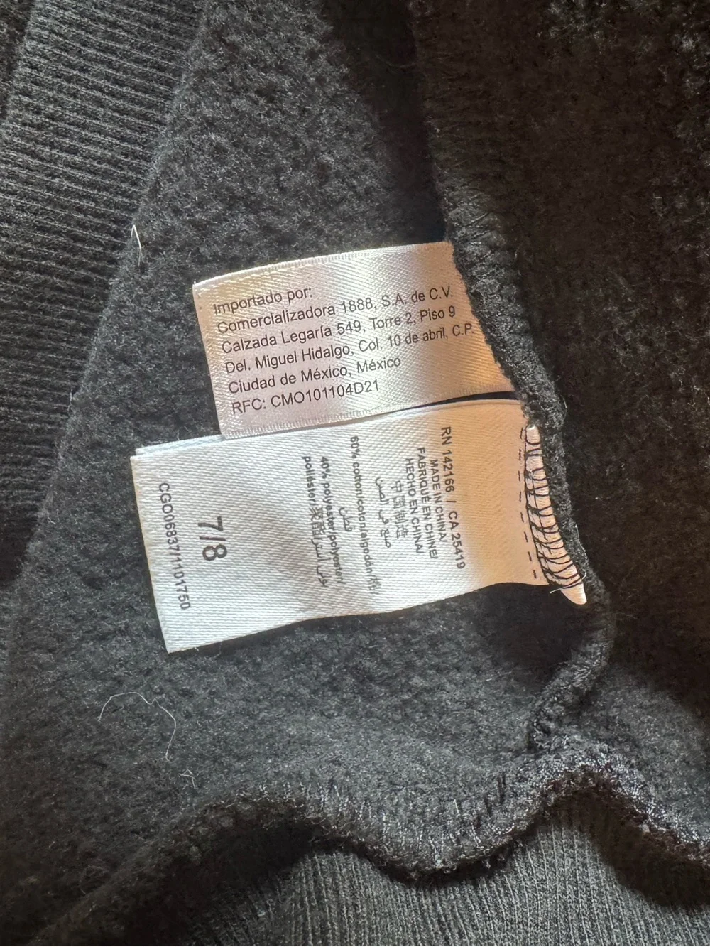 Habitual Charcoal Black Cozy Lounge Pants